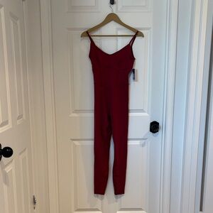 JoyLab Burgundy Jumpsuit